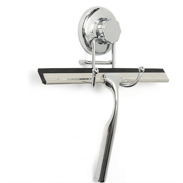 Santa Rui Stainless Steel Glass Screenwiper Restaurant Glass Desktop Clean Scrape Sucker Wiper Pendant Cross Border