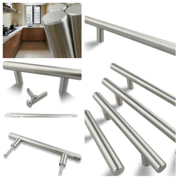 new Model T handles is suitable for door handle, drawer handle, wardrobe handles, stainless steel shoe cabinet handle T2I5112