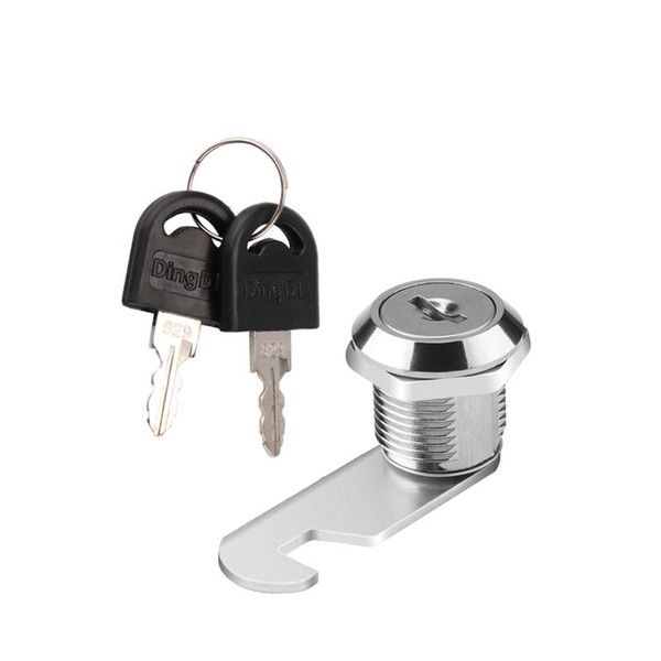 Locks Lemonbest 16 20 25mm 30mm Cam Lock High Quality Mail Box File Cabinet Desk Drawer Lock with 2 Keys DIY Cabinet Tools