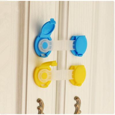 Child Safety locks Plastic Cabinet Protect Locks Adjustable Size/Flexible -Adhesive Furniture Latches For Baby Proofing Cabinets, Drawers