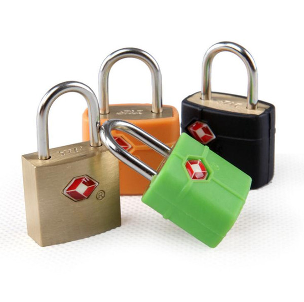 NEW 60pcs Fashion Style TSA Safe Travel Luggage Suitcase Lock Padlock With 2 keys free shipping SN1555