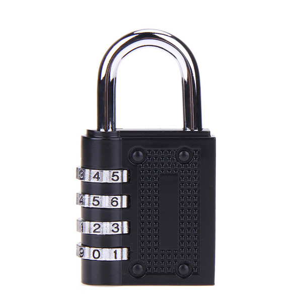 4 Digit Combination Password Lock Antique Security Lock Suitcase Luggage Coded Lock Cupboard Cabinet Locker Padlock Home Decor