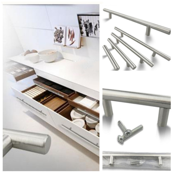 new Model T handles is suitable for door handle, drawer handle, wardrobe handles, stainless steel shoe cabinet handle T2I5112