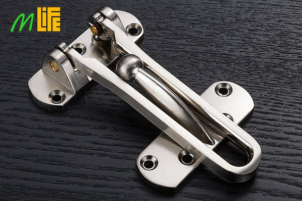 Zinc Alloy Hasp Latch Lock Door Chain Anti-theft Clasp Convenience Window Cabinet Locks For Home Hotel Security