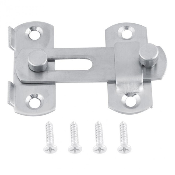304 Stainless Steel Siding Door Lock Pestillo Puerta Latch Schuifdeur Slot Window Cabinet Locks For Home Hotel Door Security
