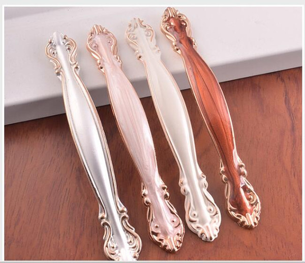 Aluminum alloy, European style modern simple cabinet, wardrobe drawer, classic handle, exquisite hardware handle, handle
