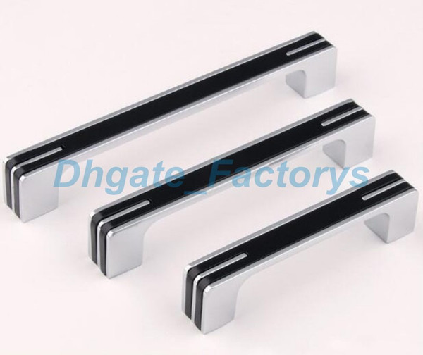 NEW Classic Drawer Knob Pulls Black Kitchen Cupboard Wardrobe Kitchen Cabinets Furniture Door Handles and Knobs JF-812