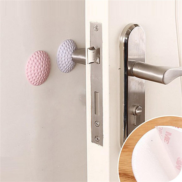 2018 New 1Pcs Rubber Home Door Doorknob Back Wall Protector Savior Crash Pad Mix and Match Welcome