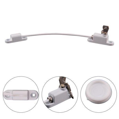 Locking keyed Alike Window Door lock Opening Restrictorc Locking keyed Alike Window Door Opening Restrictor Cables Child Safety