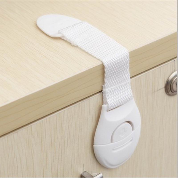 1000pcs/lot Cabinet Door Drawers Refrigerator Toilet Safety Plastic Lock For Child Kid baby safety