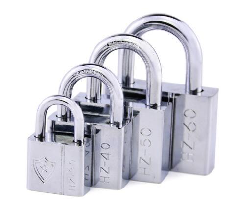 Stainless steel blade padlock Mechanical lock locksmith high quality best sell free shipping