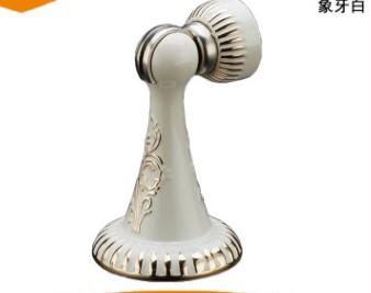 Gate of ivory white European zinc alloy magnetic door touch wall suction household hardware C1-022-05