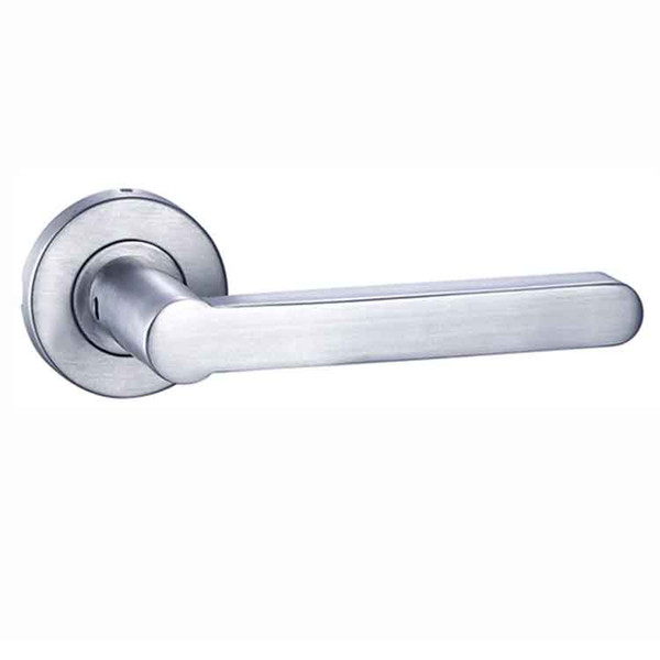 brushed entry schlage front door hardware bedroom dummy bathroom stainless steel commercial door handle door handle with lock and clip cover