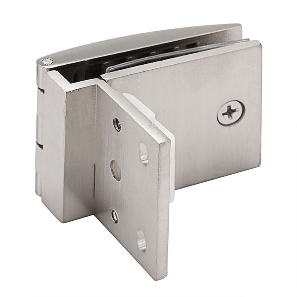 Wholesale 2pcs/Lot Thicken Zinc Alloy 90° Glass Door Hinge For Wine cabinet Display,Advertise ,with Free Box ,Free shipping