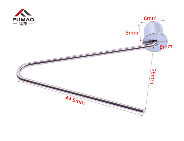 Manufacture Tent Pole Push Button Spring for 25mm tube Locking Tube Pin,tube spring clip, locking spring clip