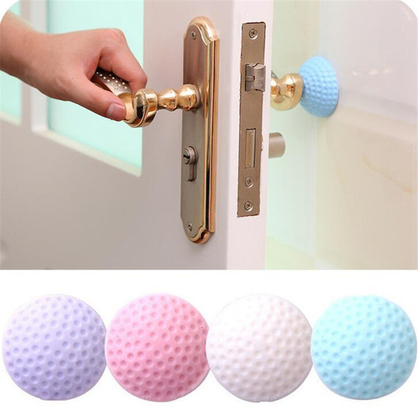 Hardware Stops Self Adhesive Rubber Buffer Wall Thickening Mute Door Fenders Golf Modelling Fender Handle Door Lock Protective Pad Stick