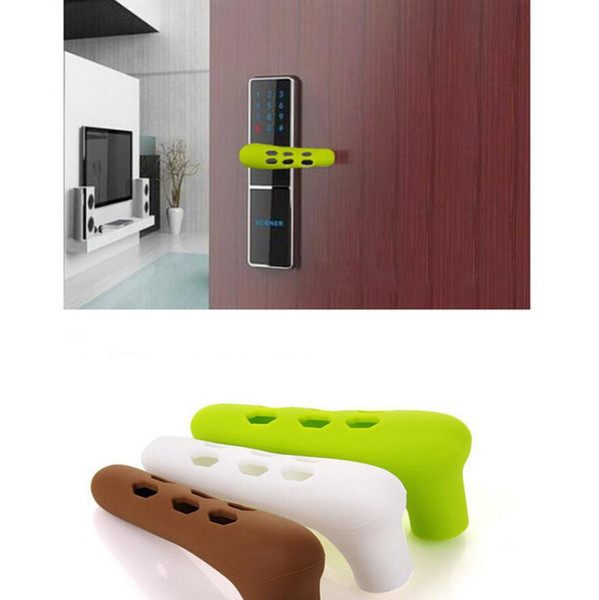 3Pcs Home Door Handle Knob Silicone doorknob Safety Cover Guard Protector Baby Protector Child Protection Products Anti-collision