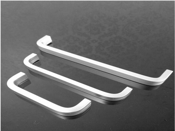 Cabinet Wardrobe Drawer Door Handle Space Aluminum Solid Modern Simple Handle Factory Wholesale