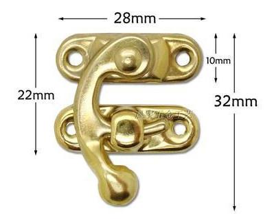 02 Hardware supplies furniture &hardware accessories A026 lock box trumpet horn furniture hardware accessories gift box buckle