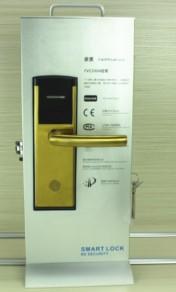 Hot Salse High Quality RFID Hotel Room Key Card Door Lock,smart lock with gold and silver color