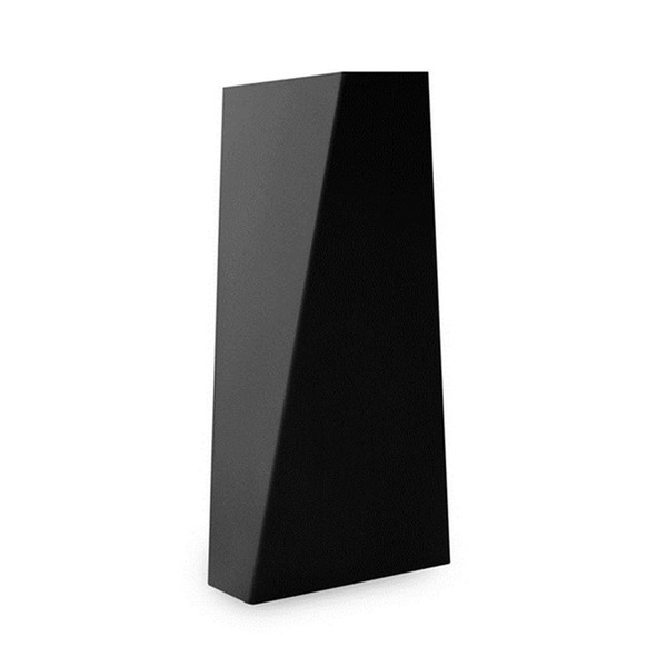 Modern Brief Style Bedroom Corridor Night Lamp Wall Light LED (Black Body Warm White Light)