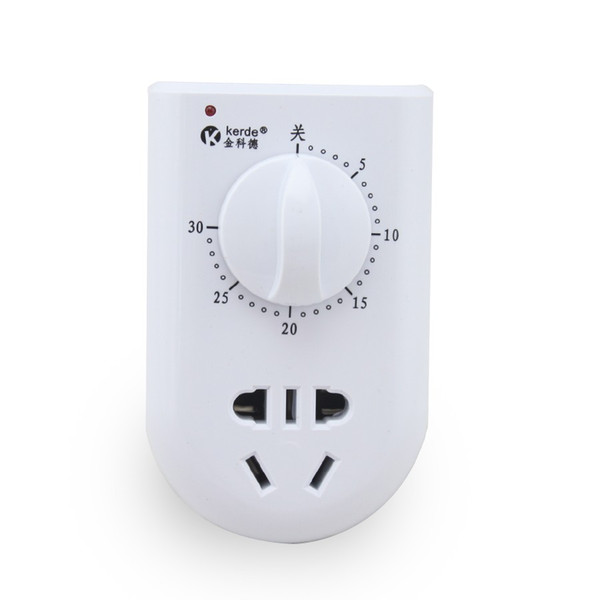 Machinery High Power Timer Switch Socket Water Pump Timer Switch AC 110V 220V 50HZ 60HZ 2200W 10A 15/30/60 Minutes Free Shipping