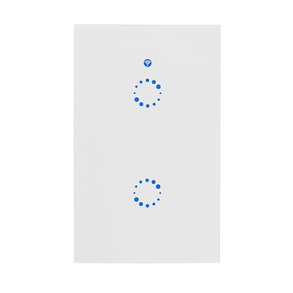 SONOFF T1 - US - 2C 2 Gangs Smart Touch Light Switch Intelligent WiFi RF Remote Control Lamp Timing Countdown Wall Switch