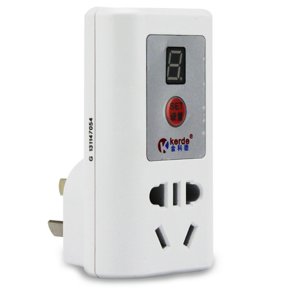 Wholesale High Quality Time Switch Digital Countdown Timer Socket Timer Switch Kerde Timer 1~9 Hour 220V 10A 2500W Free Shipping