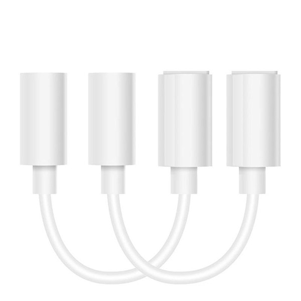 Earphone Headphone Jack Adapter Converter Cable Lighting to 3.5mm Audio Aux Connector Adapter for IOS 10.2 Cord for iPhone7 TC181220 100PCS