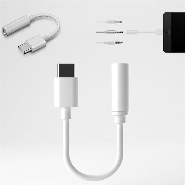 Earphone Headphone Adapter Converter Cable For Type c Light Portable Multi Device Compatibility Audio Aux Connector
