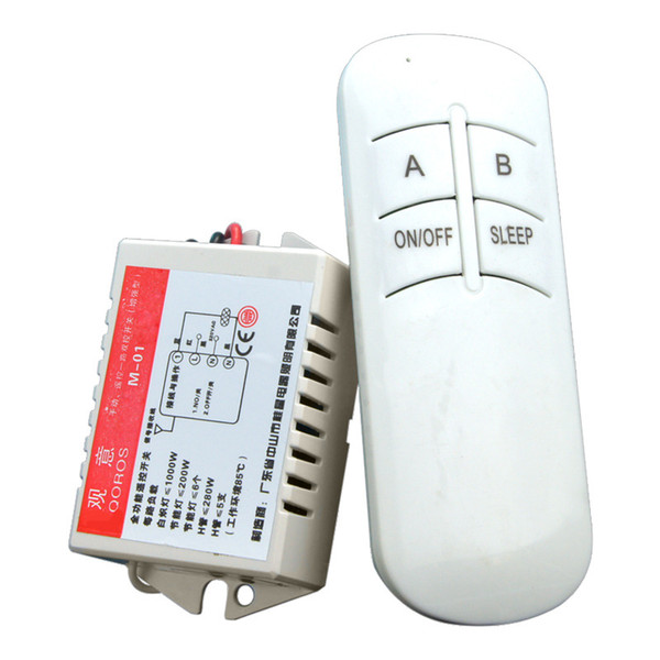 Wholesale High Quality 1 Way Lighting Wireless Remote Controller General Single-way Lamp Remote Control Switch 220V Household