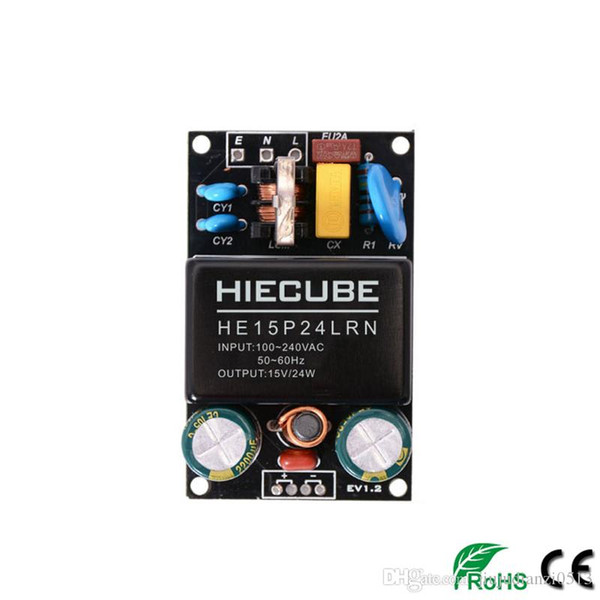 220V to 15V 24W power supply module transformer module Switching Power Supply EMC filter Free shipping