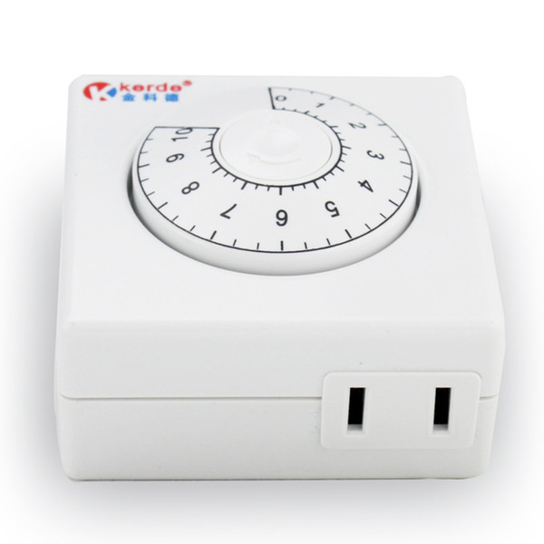 High Power Quality Pump Motor Timer Switch Timer Socket 20 Minutes to 10 Hours 110~250V 10A Mechanical Countdown Time Switch Free Shipping
