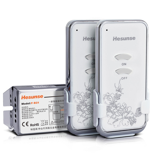 Wholesale High Quality Lamp Switch High Power 220V 5A 1100W 200W Intelligent Wireless Switches Free Shipping