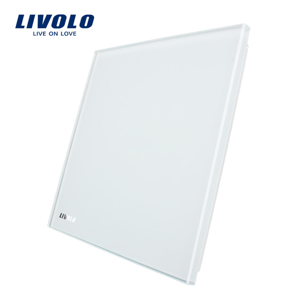 Livolo EU Standard Blank glass panel , All Blank(For Decoration) ,Glass Panel, Not the Switchtoughened glass panel light switch