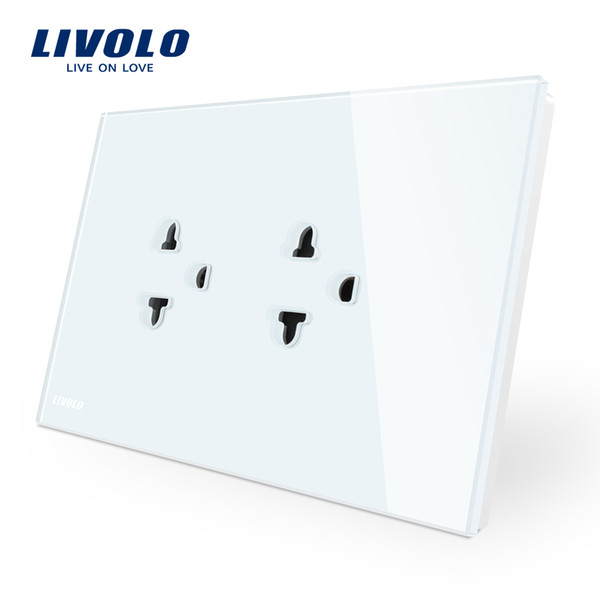 Livolo US/AU/BR Standard Outlet US Power Socket us standard electrical outlet, AC 110~250V Wall Power Socket