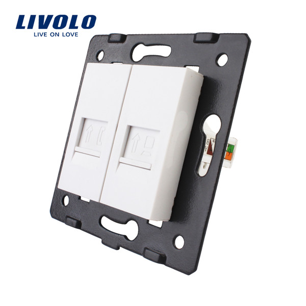 Manufacture Livolo,Wall Socket Accessory, The Base of Telephone and Computer Socket / Outlet VL-C7-1TC-11