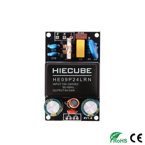 220V to 9V 24W AC-DC power supply module transformer module Switching Power Supply EMC filter Free shipping