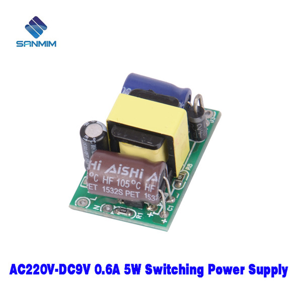 1PCS SANMIN AC220V to DC9v 5W switching Power supply Isolated 220V to 9V bare board PLA05BC x6789