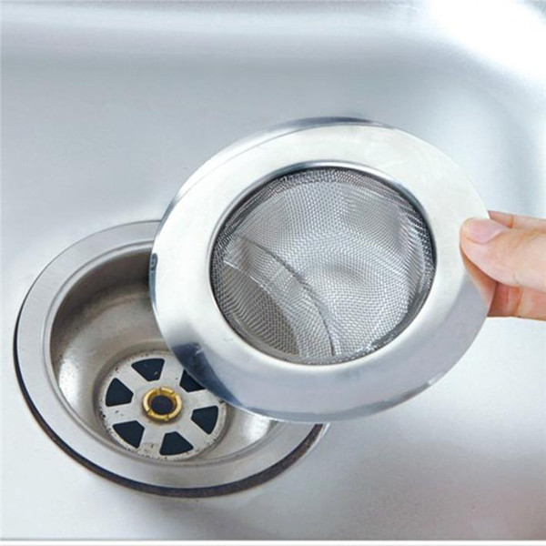 Stainless Steel Bathtub Hair Catcher Stopper 2019 Shower Drain Hole Filter Trap Metal Sink Strainer