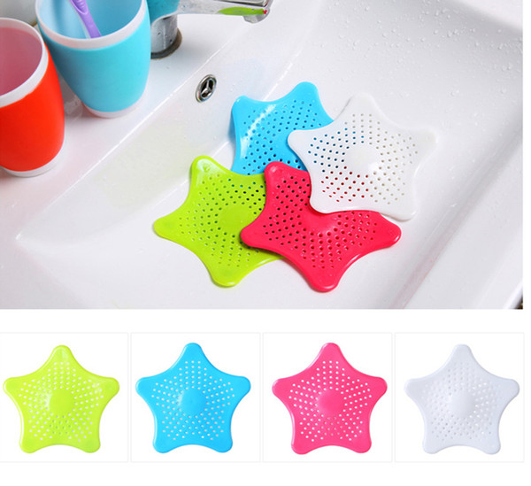 Kitchen Silicone Sink Filter Sewer Drain Hair Colanders Strainers Filter for Bathroom Products Sink Filter Home Cleaning Tool