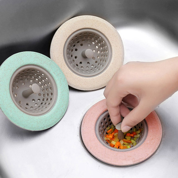 Factory directs Free Shipping Silicone Kitchen Sink Strainer Bathroom Shower Drains Cover sink colander Sewer Hair Filter strainer