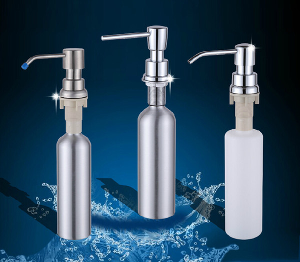 Soap dispenser Kitchen sink Kitchen Furniture Stainless Steel+Space aluminum There are A, B, C, D, E, 4 different styles