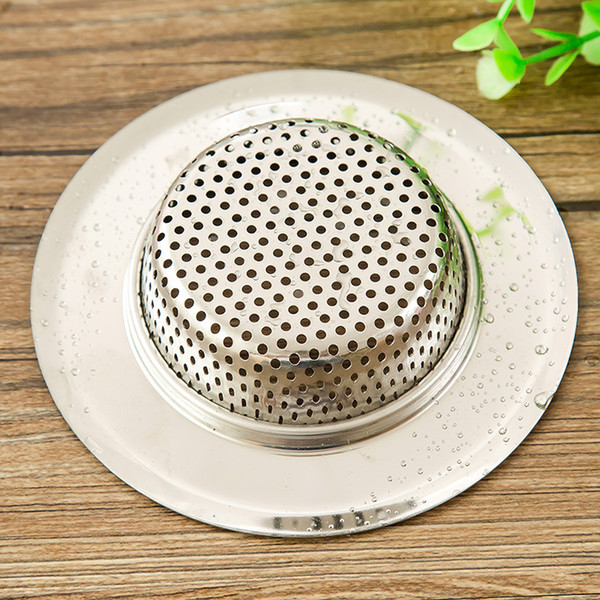 2016 hotsale wholesale useful practical multifunctional stainless steel sink strainer for kitchen washroom bathtub hair paper