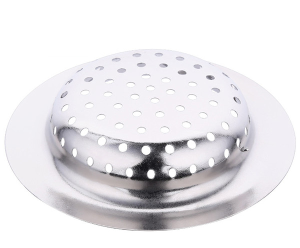 2018 Bathroom Kitchen Sinks home Sewer Outfall Strainer stainless steel Drain Catches Cover Filter Kitchen Sinks