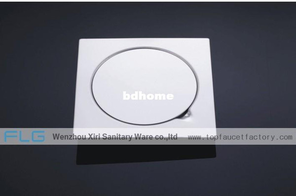 15*15 cm drains 304 stainless steel bathroom drainer sink drainer shower drains with cover (8906)