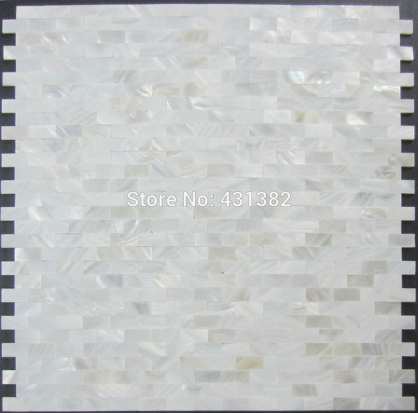 Shell mosaic mother of pearl tile backsplash brick sea shell tiles white mother of pearl tiles bathroom mosaic tile