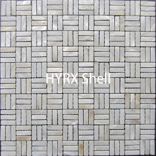 White mother of pearl subway!! shell mosaic tiles, mother of pearl mosaic tiles, kitchen backsplash tiles, bathroom mosaic tile