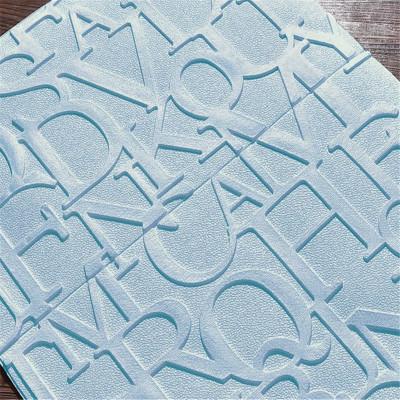 Manufacturers selling new stereoscopic 3 d wall sitting room TV setting wall adhesive wall stick store decoration materials wallpaper childr
