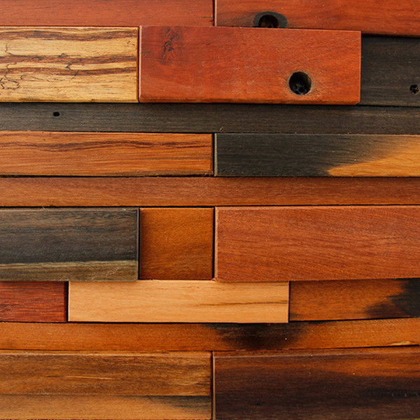 Ancient ocean wood mosaic tiles home wall mounted art decor tile floorings backsplash natural wooden tiles